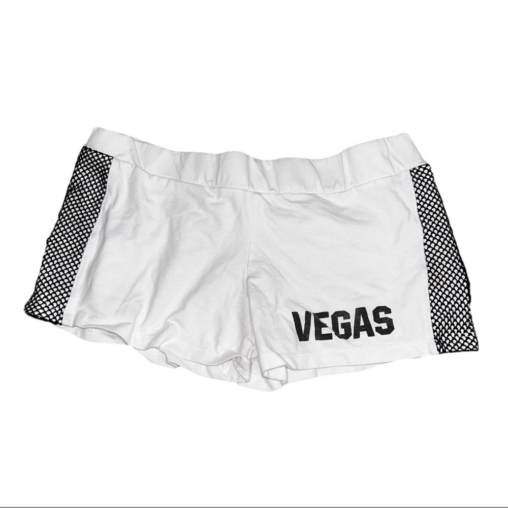 Vegas Fishnet Booty Shorts